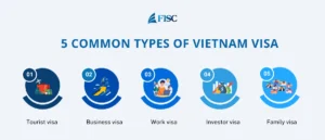 Types of Vietnam visa