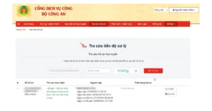 Tra cứu hộ chiếu online